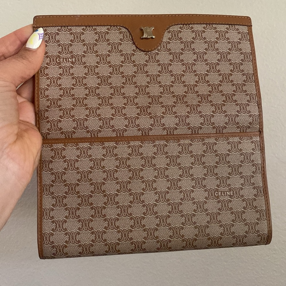 CELINE bifold kiss lock Wallet - Picture 11 of 13